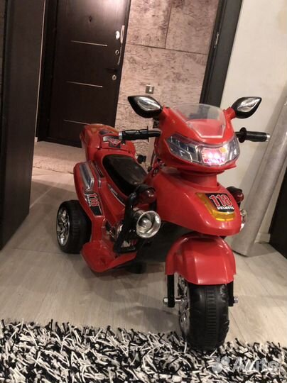 Электрический мотоцикл детский