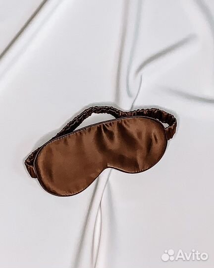 Шелковая маска для сна