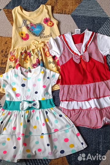 Детская одежда для девочек 80 86