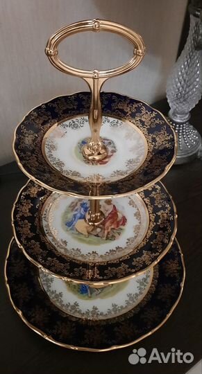 Ваза фруктовница этажерка Чехия