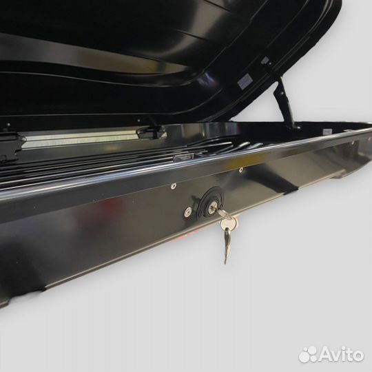 Автобокс ED Магнум 420 черный металлик Быстросъём