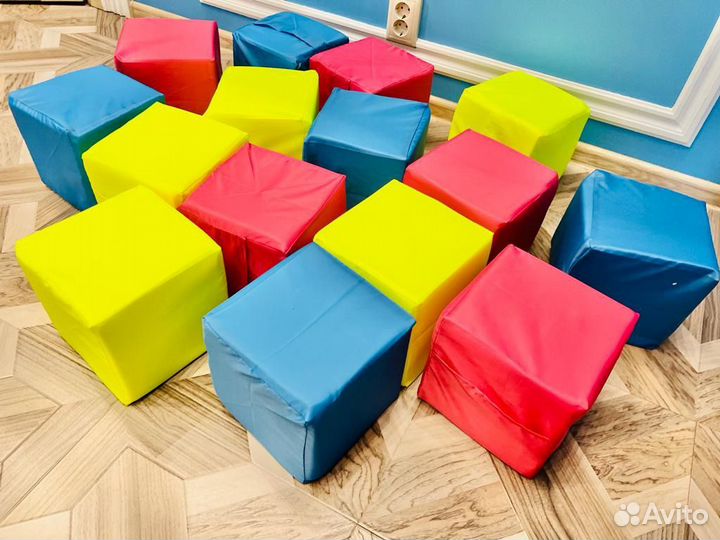 Чехлы на поролоновые кубики