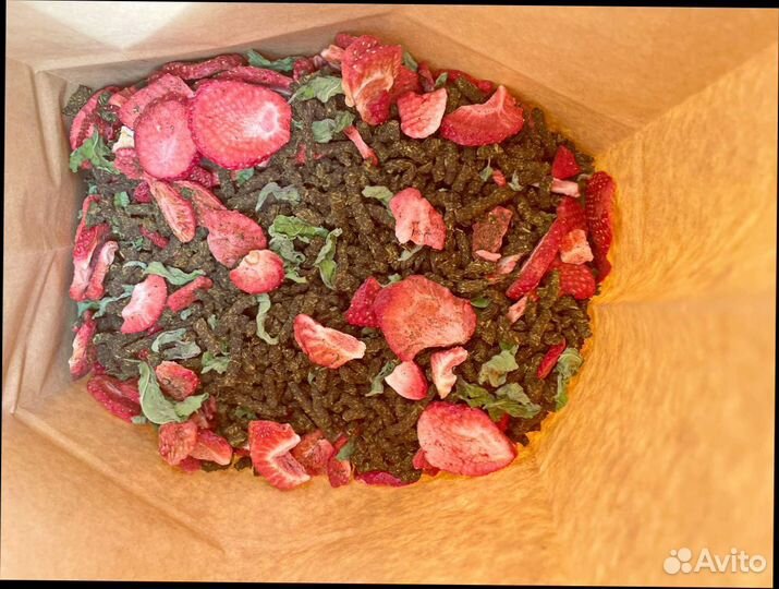 Иван-чай 1кг с мятой и клубникой 2023-го, зож