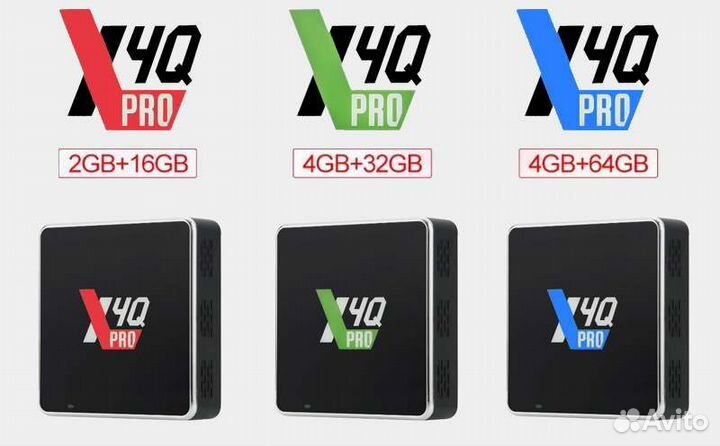 Тв бокс Ugoos X4Q pro 4/32 + iptv + Apple TV