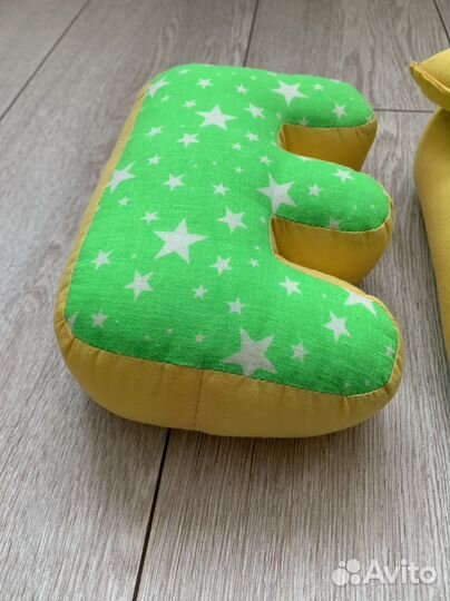 Буквы-подушки Ева