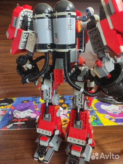 Lego ninjago 70615 робот кая