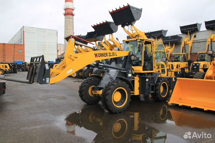 Фронтальный погрузчик Worker ZL30, 2023