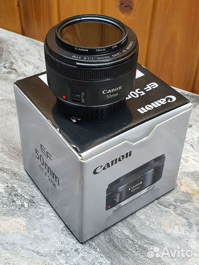 Объектив canon ef 50mm f 1.8 stm