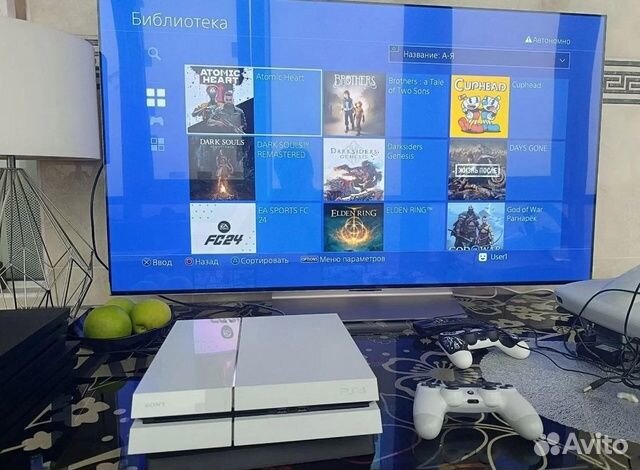 Sony playstation 4 + 600 игр