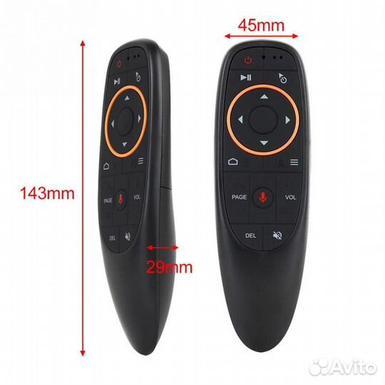 Пульт G10S с гироскопом и голосовым поиском