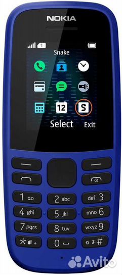 Nokia 105 SS (2019) без з/у