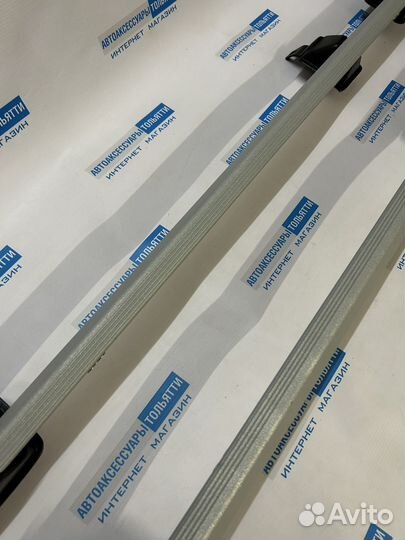 Рейлинги Шевроле-Нива comfort/серебро