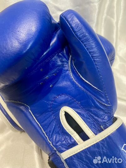 Боксерские перчатки, натуральная кожа, 10 oz