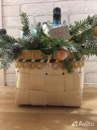 Корзина натуральные материалы