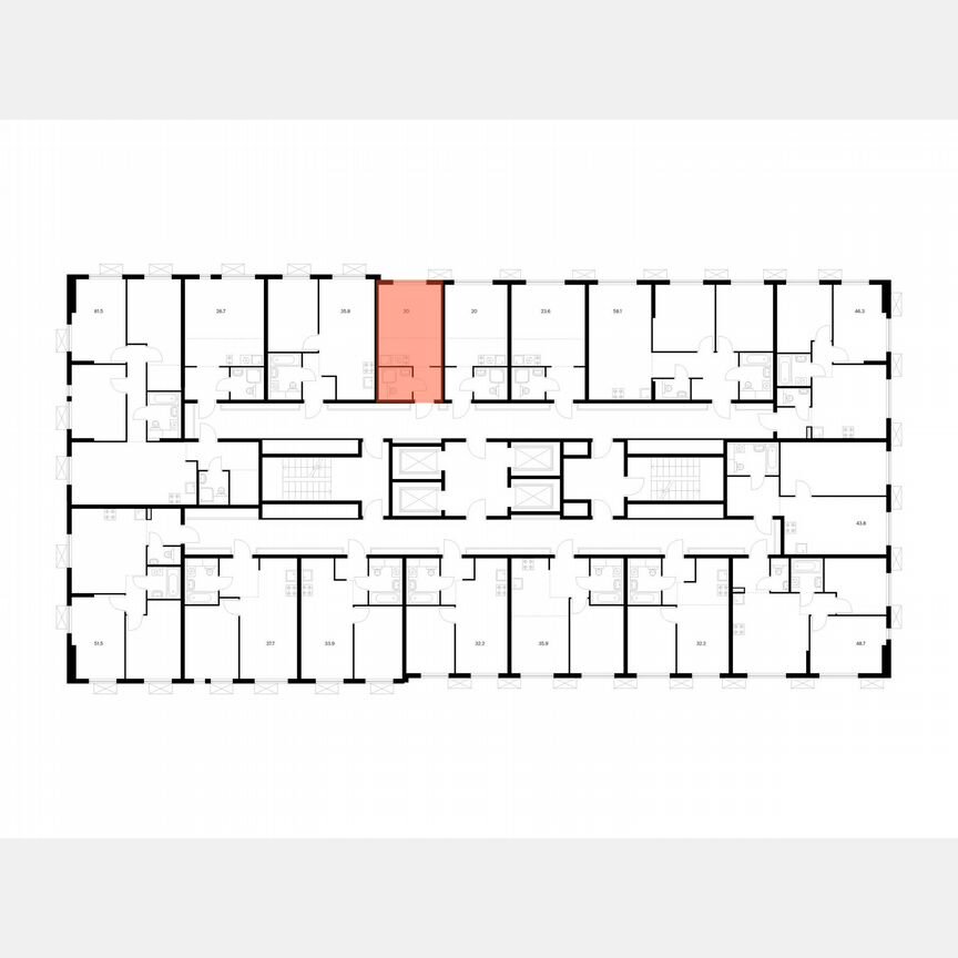 Квартира-студия, 20 м², 19/24 эт.