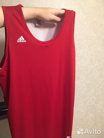 Adidas баскетбольная джерси двусторонняя