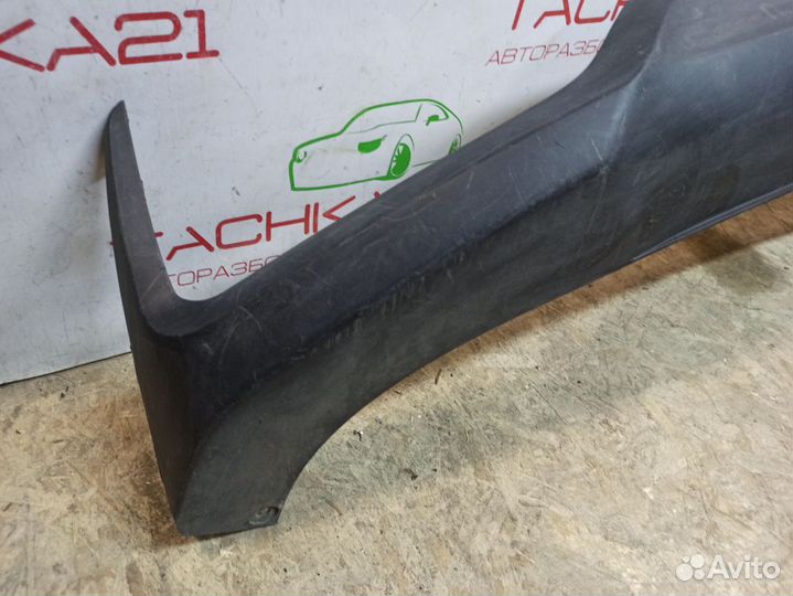 Юбка заднего бампера Hyundai Solaris 2 (2017-2020)