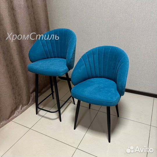 Барные полубарные Мягкие кухонные стулья 