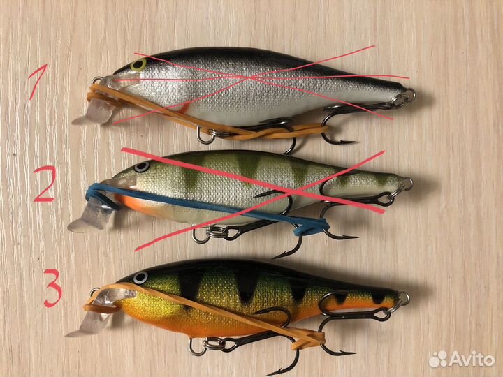 Воблер (Оригинал) Rapala Shallow Shad Rap