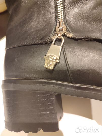 Полусапоги натуральная кожа 40