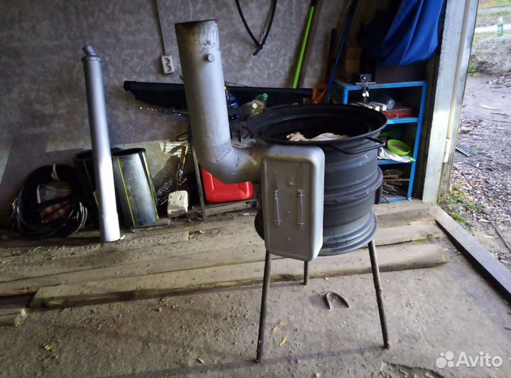 Печь под казан + казан