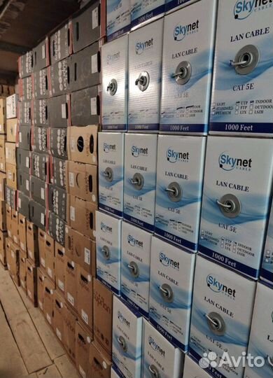 Витая пара utp медь 5e 4х2 (0.48);(0.5 )