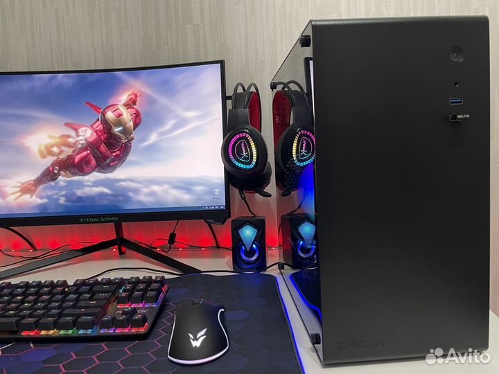 Лучший Игровой пк 16 Гб/Radeon RX 570 8GB