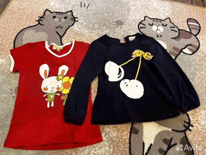 Вещи пакетом на девочку 98-110