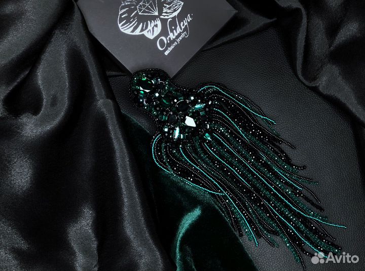 Эполеты погоны из кристаллов, страз