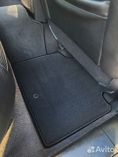 Коврики текстильные комплект из 4х шт