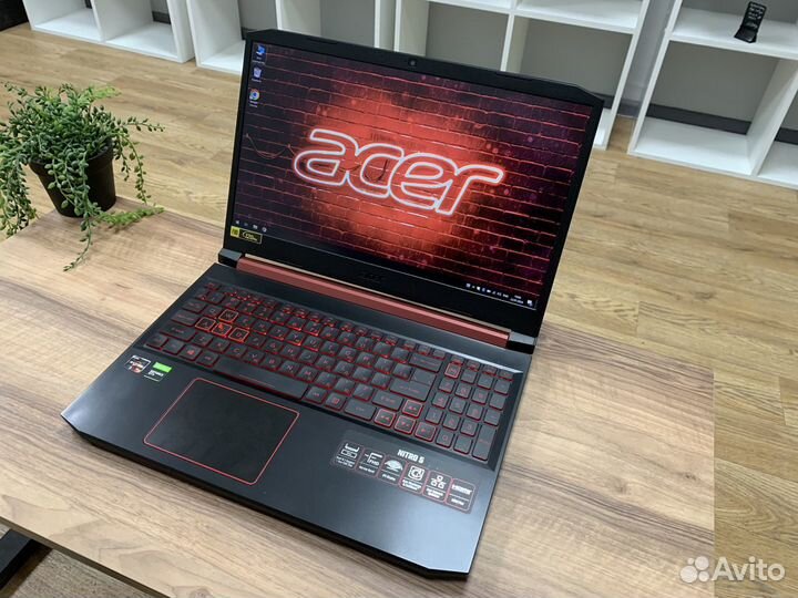 Игровой ноутбук Acer 8потоков/16gb/512ssd/120HZ