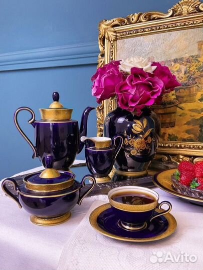 Мокко (кофейный) сервиз jlmenau. Germany