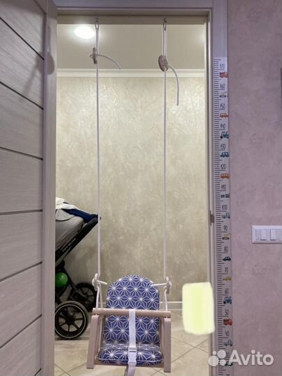 Детские качели уличные бу