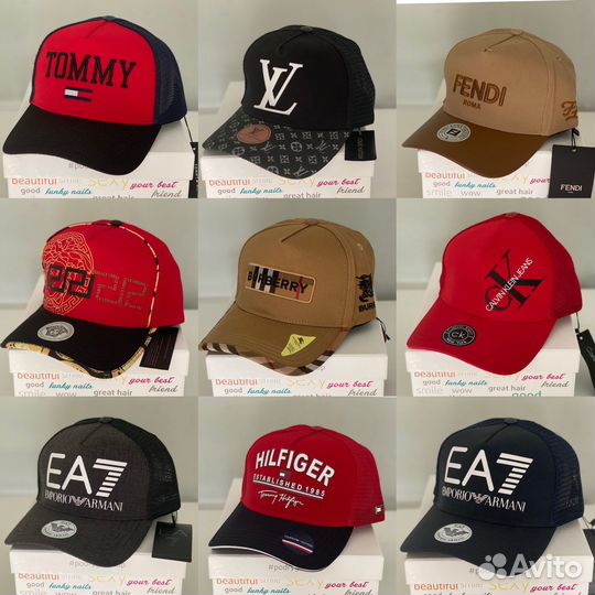 Бейсболка кепка разных брендов