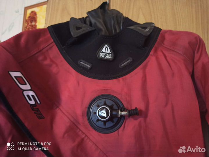 Гидрокостюм сухого типа WaterProof D6 Lite женский