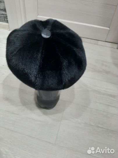 Мужская кепка из меха нерпы