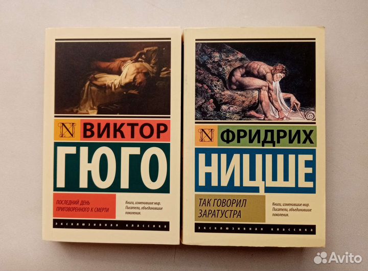 Книги: Фридрих Ницше, Виктор Гюго