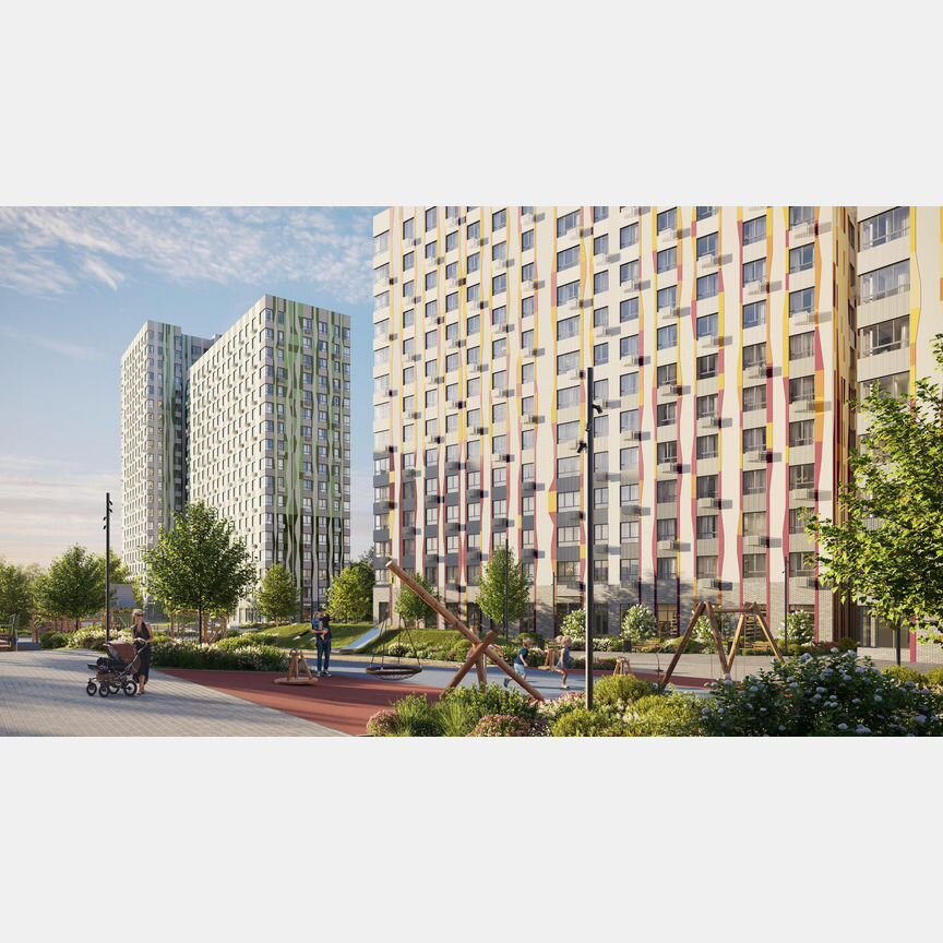 1-к. квартира, 34,1 м², 3/10 эт.