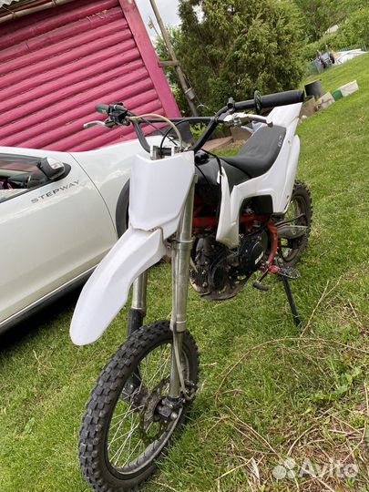 Питбайк bse mx 125 red Wings 2019