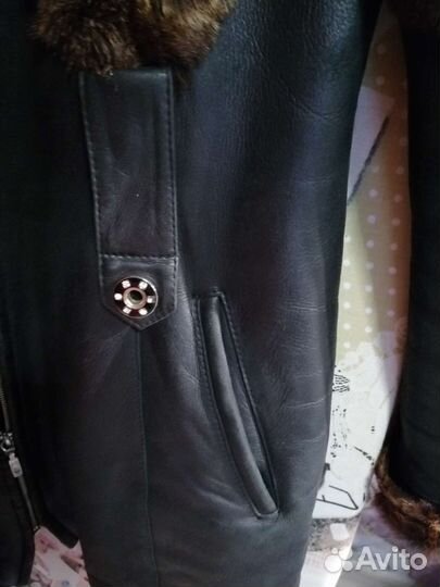 Дубленка натуральная женская 46 48