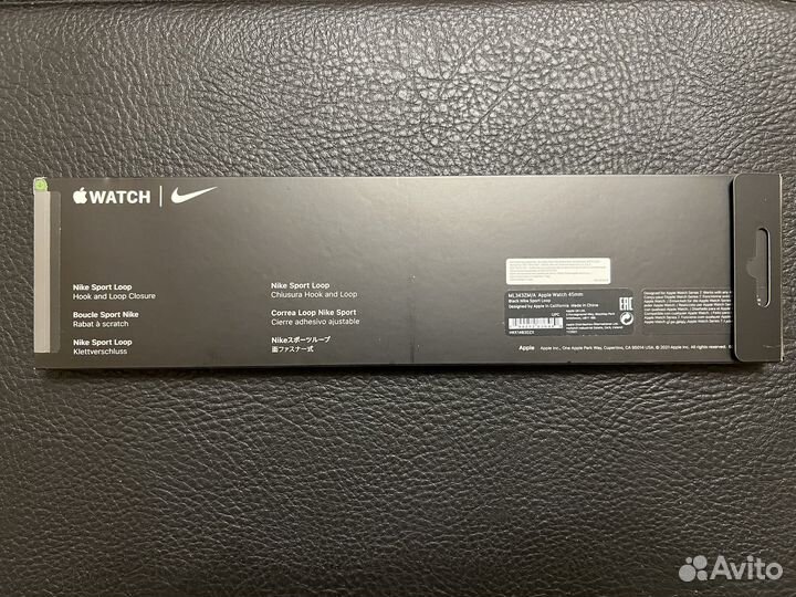 Black Nike Sport Loop 45 mm original (ML343ZM/A)