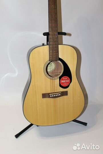 Новая акустическая гитара Fender CD60S NAT
