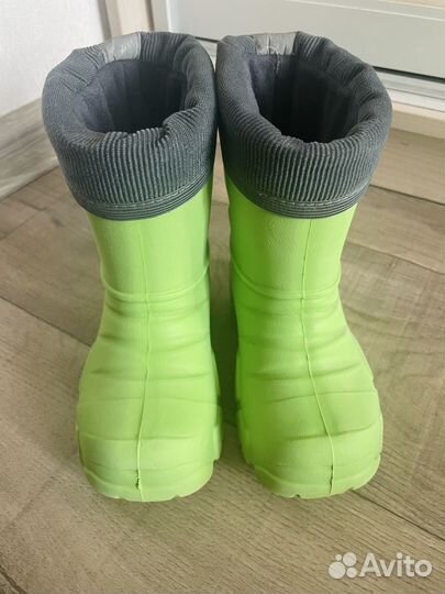 Детские резиновые сапоги