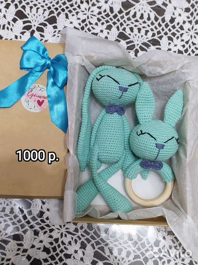 Вязаные игрушки ручной работы