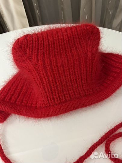 Шапка чепчик с ушками