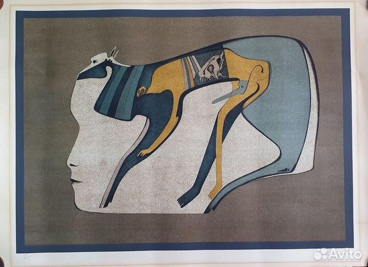 Литография Шемякина 