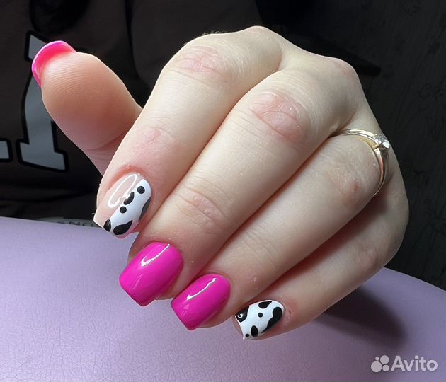 Наращивание ногтей на дому