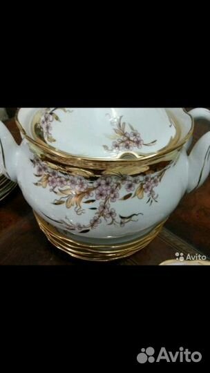 Столово-чайный сервиз. Дулево