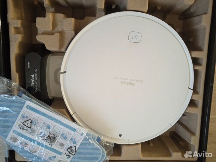 Робот пылесос tefal explorer serie 40