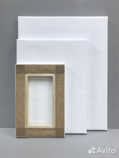 Грунтованный холст на подрамнике